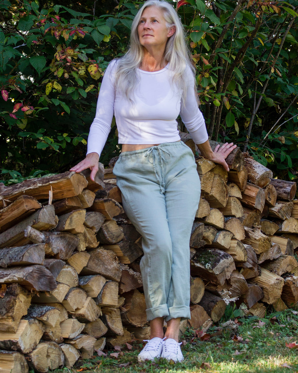 Tapered Leg Drawstring Pants