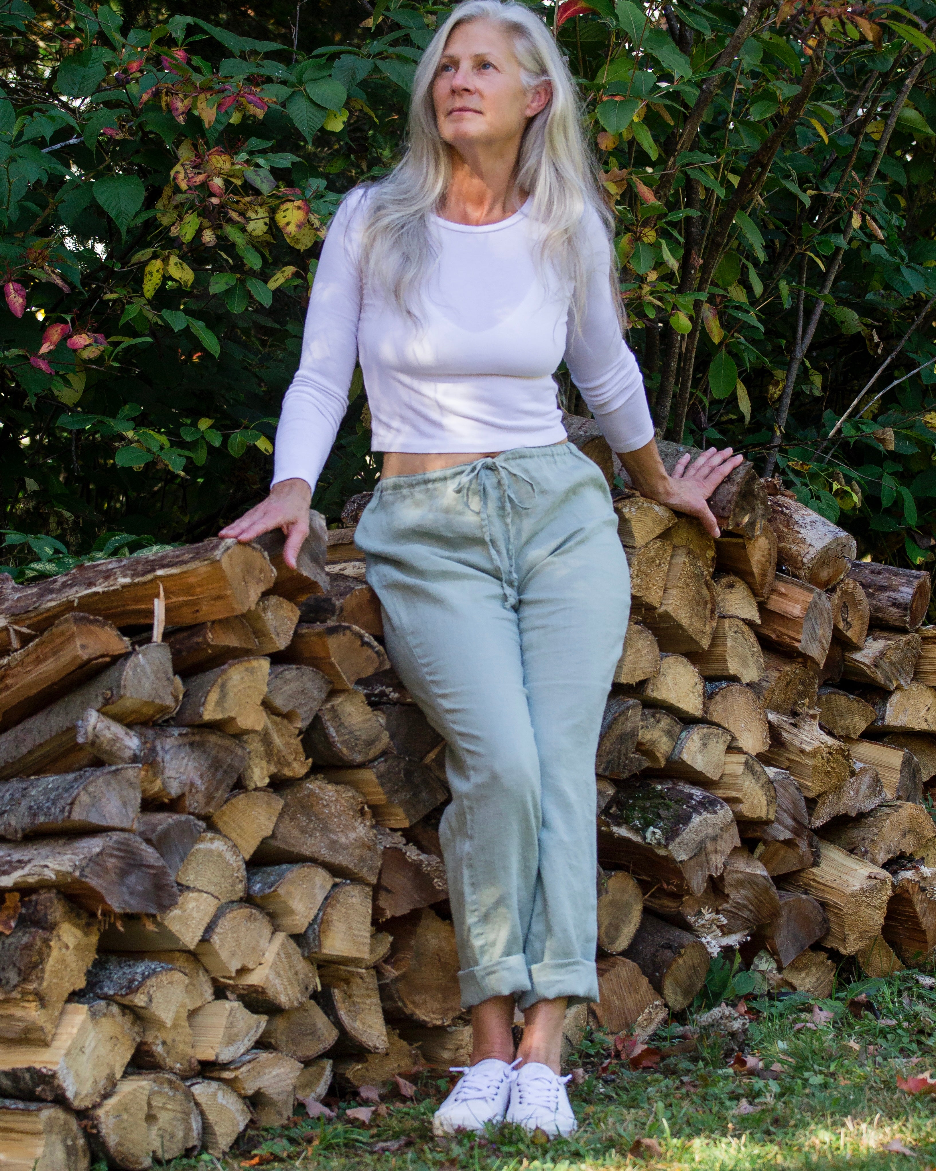 Tapered Leg Drawstring Pants